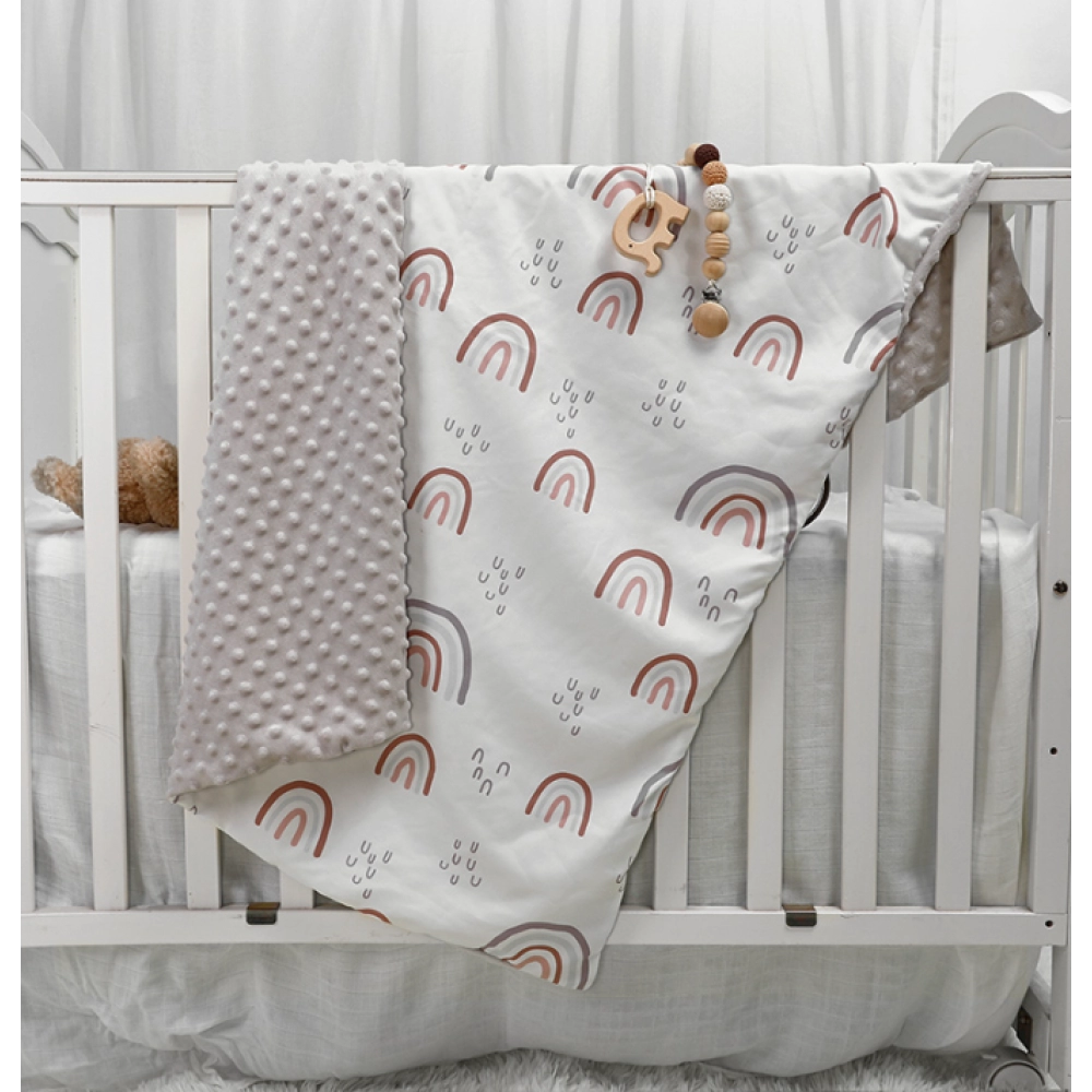 New Style Baby Blanket Warm Swaddling Wrap Winter Newborn Quilt Babe Toddler Nap Blanket Infant Bedding Baby Shower Gift